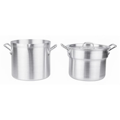 Vogue Aluminium Double Boiler Pan with Lid 28cm k645