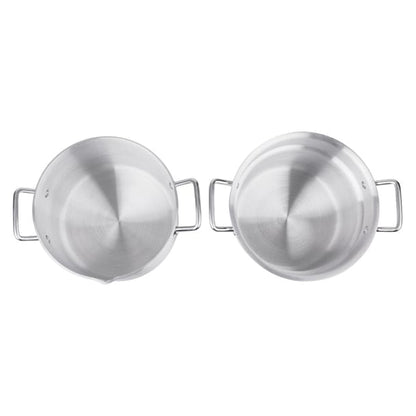 Vogue Aluminium Double Boiler Pan with Lid 28cm k645
