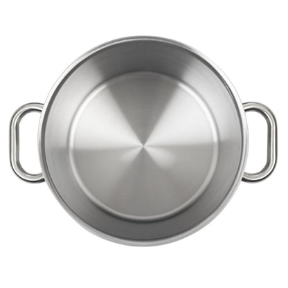 Matfer Bourgeat Excellence Stainless Steel Stock Pot 28cm k771