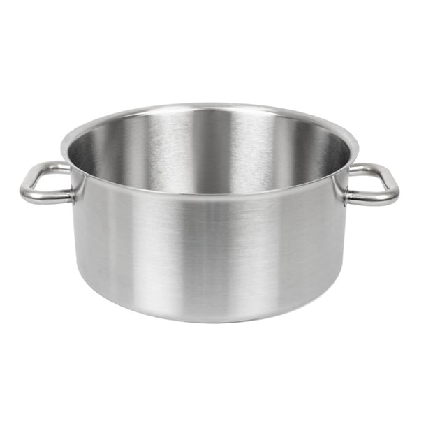 Matfer Bourgeat Excellence Stainless Steel Casserole Pan 24cm k790