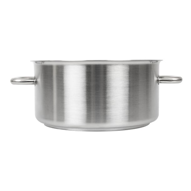 Matfer Bourgeat Excellence Stainless Steel Casserole Pan 24cm k790