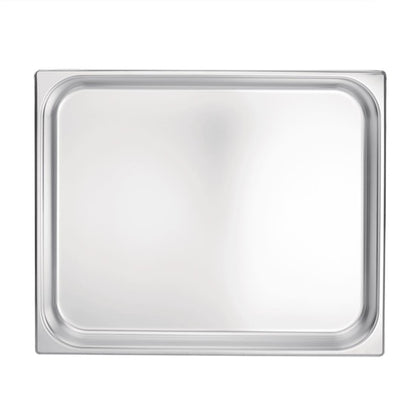 Vogue Stainless Steel 2/1 Gastronorm Tray 65mm k802