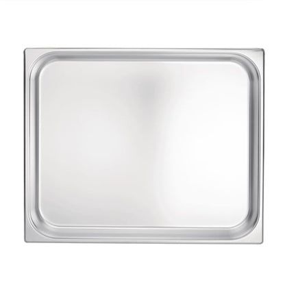 Vogue Stainless Steel 2/1 Gastronorm Tray 65mm k802