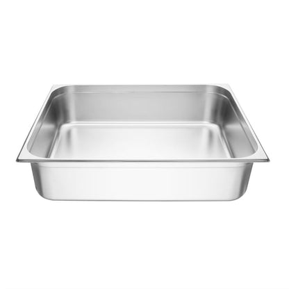 Vogue Stainless Steel 2/1 Gastronorm Tray 150mm k807