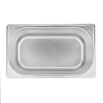 Vogue Stainless Steel 1/4 Gastronorm Tray 150mm k820