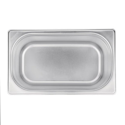 Vogue Stainless Steel 1/4 Gastronorm Tray 150mm k820
