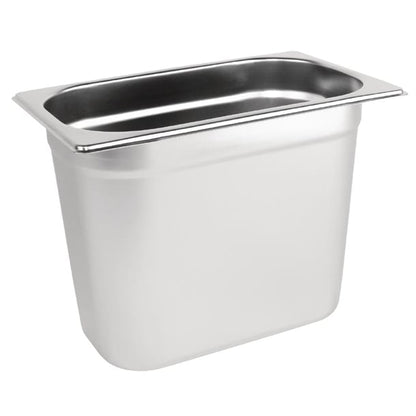 Vogue Stainless Steel 1/4 Gastronorm Tray 200mm k823
