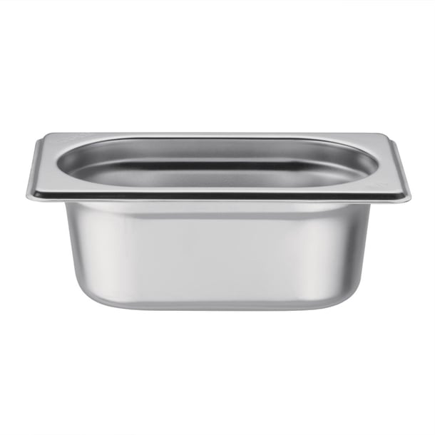 Vogue Stainless Steel 1/9 Gastronorm Tray 65mm k824