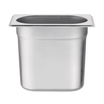 Vogue Stainless Steel 1/9 Gastronorm Tray 150mm k826