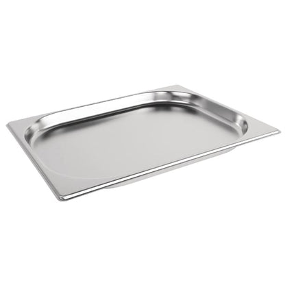 Vogue Stainless Steel 1/2 GN Pan 20mm k906