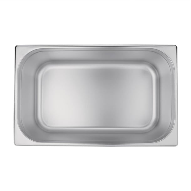 Vogue Stainless Steel 1/1 Gastronorm Tray 200mm k918