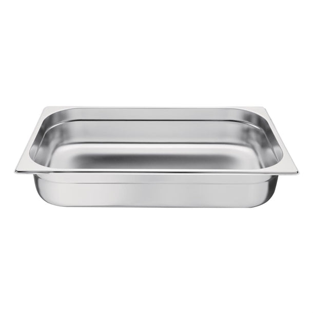 Vogue Stainless Steel 1/1 Gastronorm Tray 100mm k923