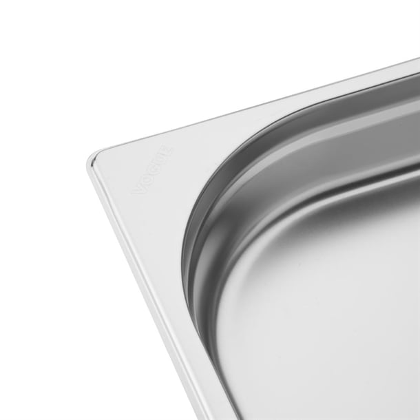 Vogue Stainless Steel 1/2 GN Pan 40mm k925