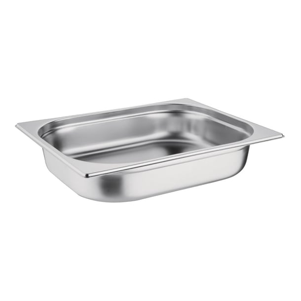 Vogue Stainless Steel 1/2 Gastronorm Tray 65mm k927