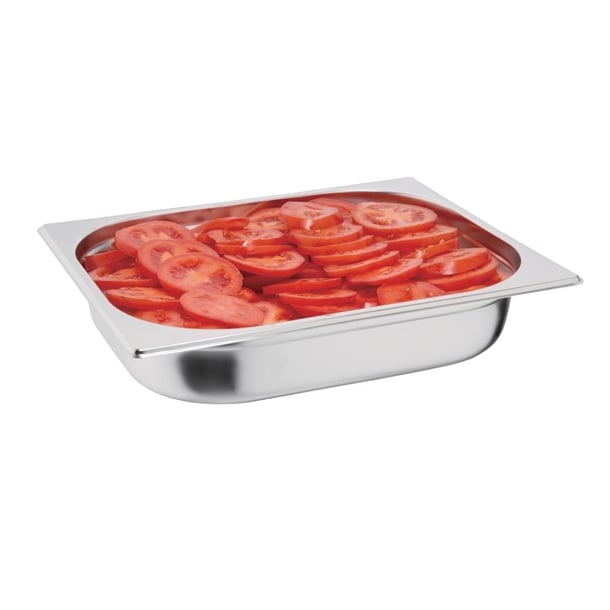 Vogue Stainless Steel 1/2 Gastronorm Tray 65mm k927