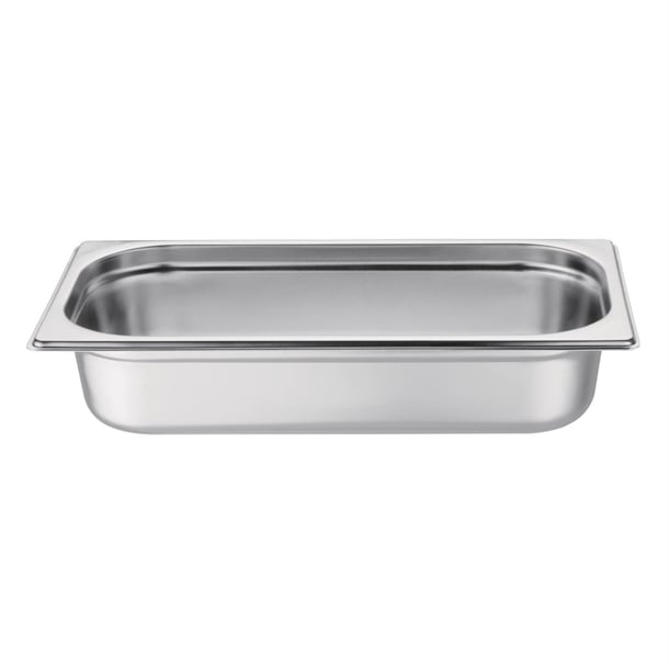 Vogue Stainless Steel 1/3 Gastronorm Tray 65mm k929