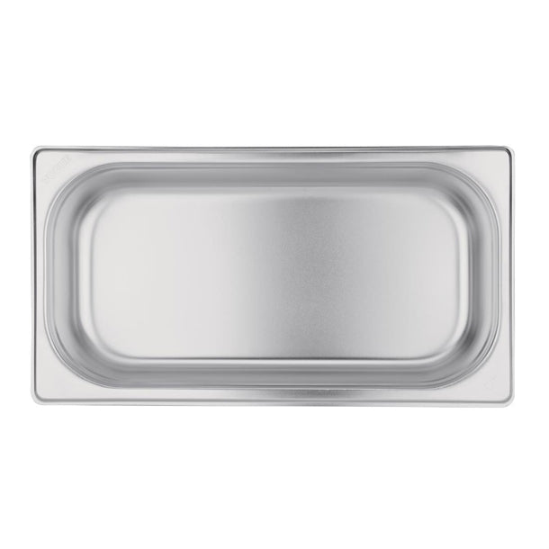 Vogue Stainless Steel 1/3 Gastronorm Tray 65mm k929