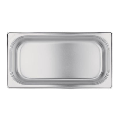 Vogue Stainless Steel 1/3 Gastronorm Tray 65mm k929