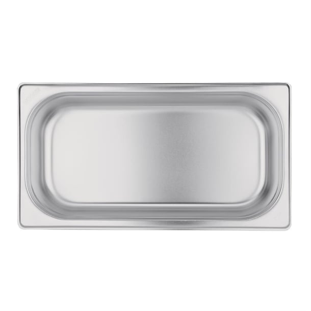 Vogue Stainless Steel 1/3 Gastronorm Tray 65mm k929