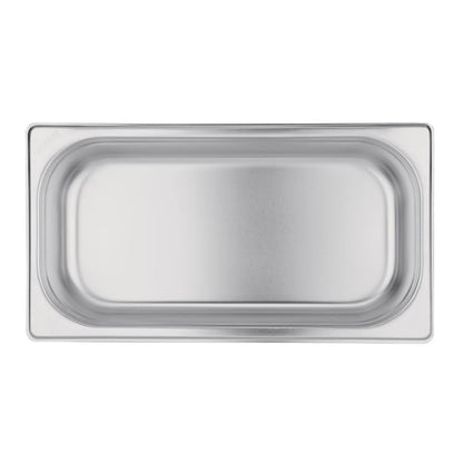 Vogue Stainless Steel 1/3 Gastronorm Tray 65mm k929