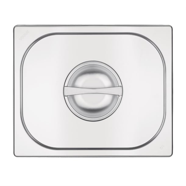 Vogue Stainless Steel 1/2 Gastronorm Lid k931