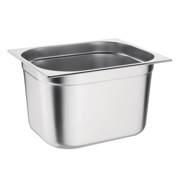 Vogue Stainless Steel 1/2 Gastronorm Tray 200mm k932