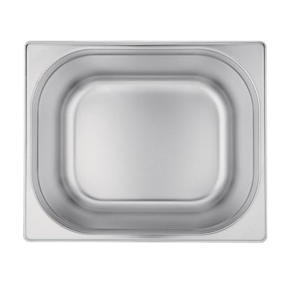 Vogue Stainless Steel 1/2 Gastronorm Tray 200mm k932