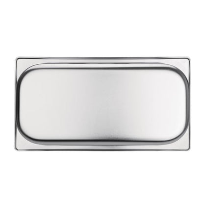 Vogue Stainless Steel 1/3 Gastronorm Tray 150mm k934