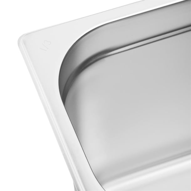 Vogue Stainless Steel 1/3 Gastronorm Tray 200mm k936