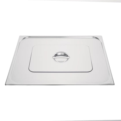 Vogue Stainless Steel 2/1 Gastronorm Lid k939