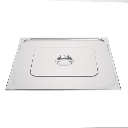 Vogue Stainless Steel 2/1 Gastronorm Lid k939