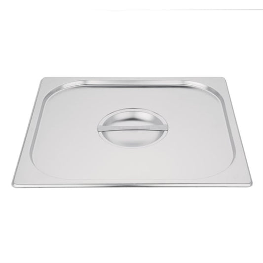 Vogue Stainless Steel 2/3 Gastronorm Lid k970
