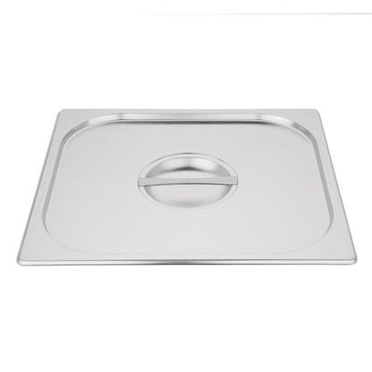 Vogue Stainless Steel 2/3 Gastronorm Lid k970