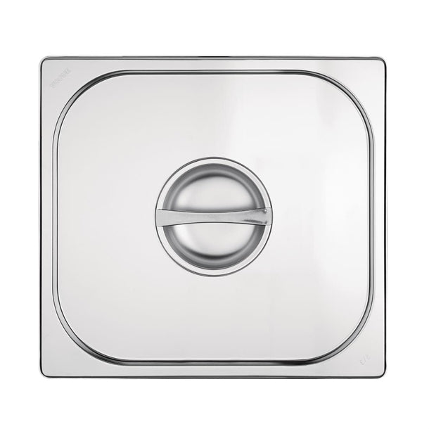Vogue Stainless Steel 2/3 Gastronorm Lid k970