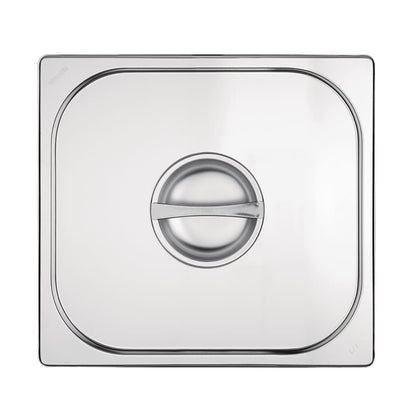 Vogue Stainless Steel 2/3 Gastronorm Lid k970
