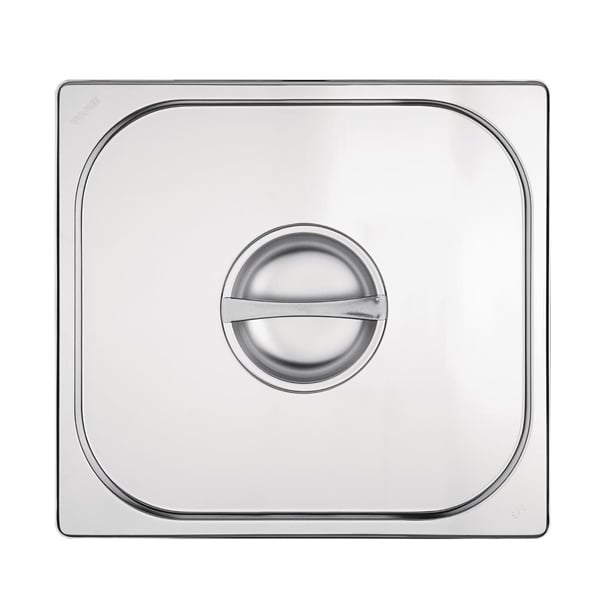 Vogue Stainless Steel 2/3 Gastronorm Lid k970