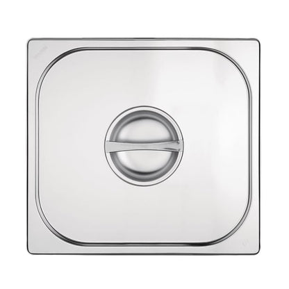 Vogue Stainless Steel 2/3 Gastronorm Lid k970