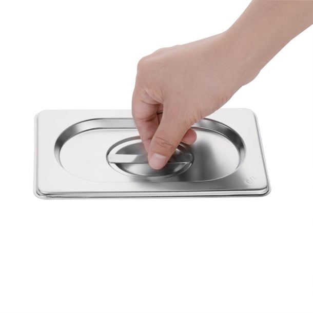 Vogue Stainless Steel 1/9 Gastronorm Lid k997