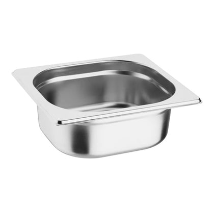 Vogue Stainless Steel 1/6 Gastronorm Tray 65mm k985