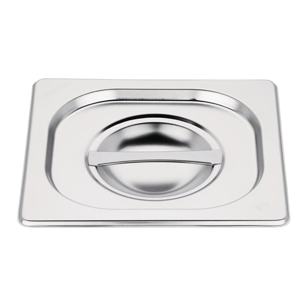 Vogue Stainless Steel 1/6 Gastronorm Lid k993