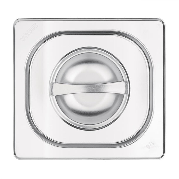 Vogue Stainless Steel 1/6 Gastronorm Lid k993