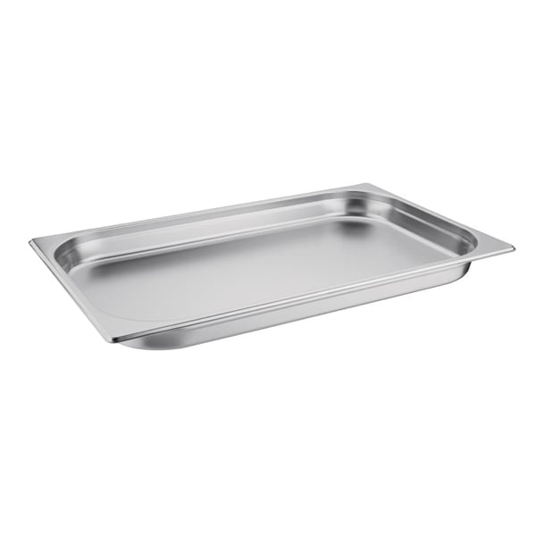 Vogue Stainless Steel 1/1 GN Pan 40mm k994