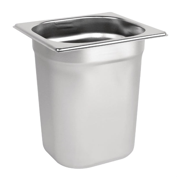 Vogue Stainless Steel 1/6 Gastronorm Tray 200mm k995