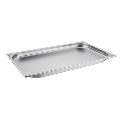 Vogue Stainless Steel 1/1 GN Pan 20mm k998