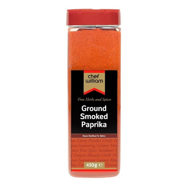 Chef William Smoked Paprika 450g ka028