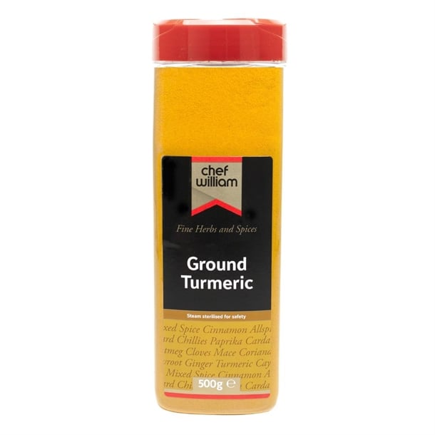 Chef William Ground Turmeric 500g ka029