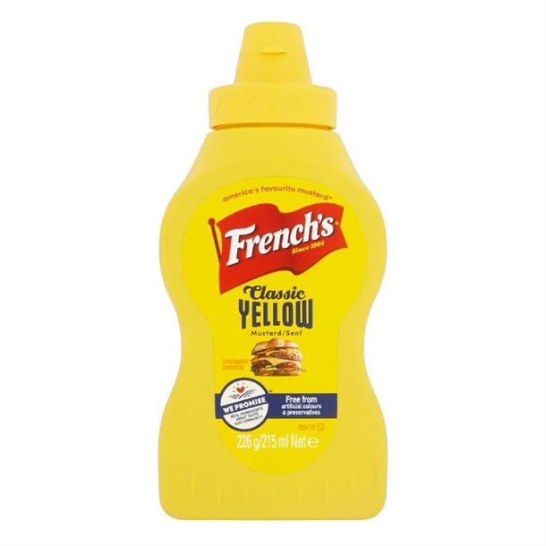 French's Classic Yellow Mustard 226g (8 Pack) ka089