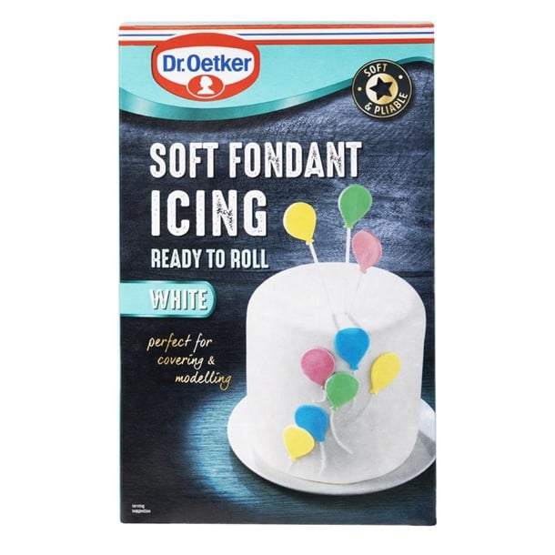 Dr. Oetker Soft Fondant White Icing Ready to Roll 1kg ka083