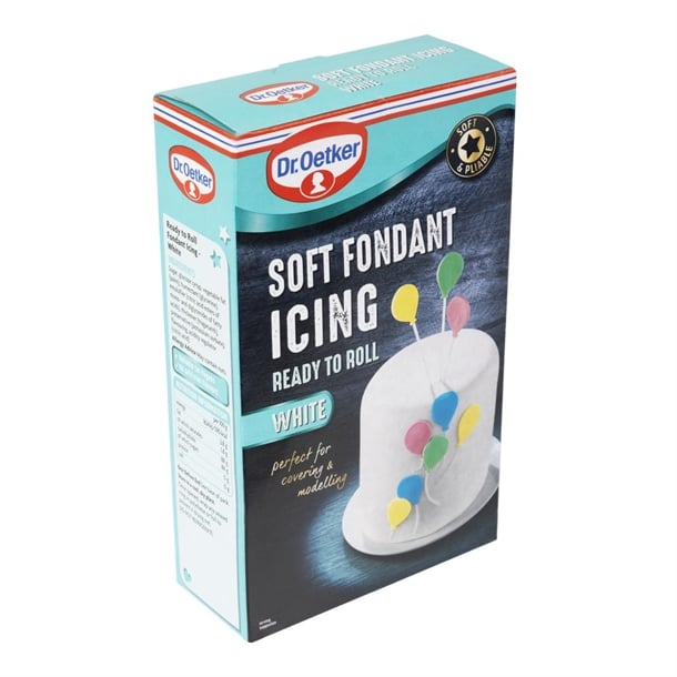Dr. Oetker Soft Fondant White Icing Ready to Roll 1kg ka083