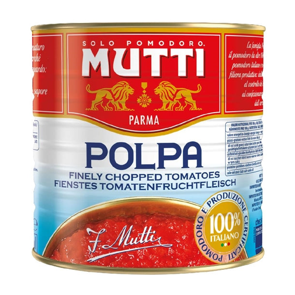 Mutti Finely Chopped Tomatoes 2.5kg ka136